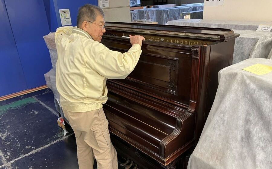 修復作業を担当したYPS大阪センターの喜多保幸